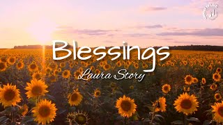 BLESSINGS by Laura Story  Instrumental Acoustic with Lyrics [upl. by Gosney]