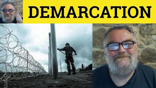 🔵 Demarcation Meaning  Demarcate Definition  Demark Explained  GRE Vocabulary [upl. by Island]