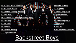 💖Backstreet Boys 💖Greatest Hits Full Album  Backstreet Boys Best Playlist [upl. by Nisa160]