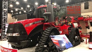 New 2019 Steiger 500 CVX RowTrac Review with Case IH [upl. by Vitus]