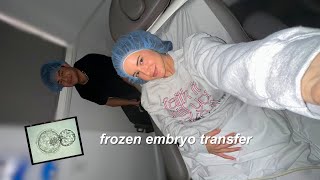 Our First Frozen Embryo Transfer 🐣 IVF Journey [upl. by Jens]