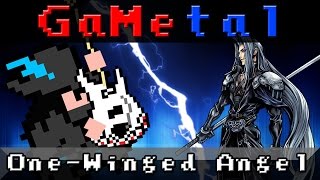 OneWinged Angel Final Fantasy VII  GaMetal Remix [upl. by Ramaj605]