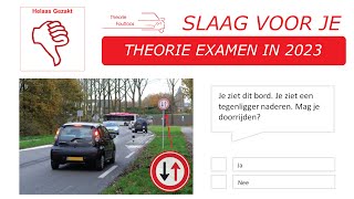 Theorie examen 2023 [upl. by Ahsata]