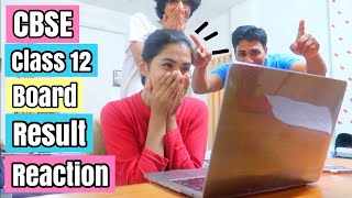 😱CBSE CLASS 12TH BOARD RESULT REACTION 2021 How Much Did I Score [upl. by Pauiie78]