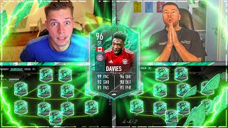 FIFA 22 l SHAPESHIFTER DAVIES SBB vs PROOWNEZ  Squad Builder Battle [upl. by Htezil]