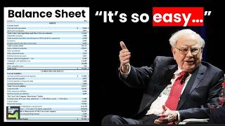 Warren Buffett How To Analyze a BALANCE SHEET [upl. by Sitoel]