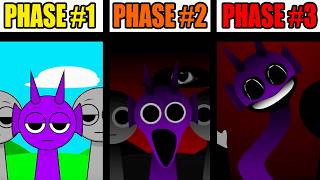 Phase 1 VS Phase 2 VS Phase 3 in Incredibox Sprunki [upl. by Ewolram985]