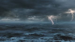 🎧 Thunderstorm at Sea with Heavy Rain  Rainstorm Sounds for Sleeping amp RelaxationUltizzz day21 [upl. by Ninel]