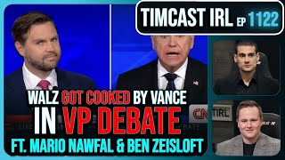 Vance STUNS Independent Voters After Walzs VP Debate Disaster  Timcast IRL [upl. by Lock110]