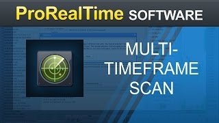 How to create a multitimeframe market scan  ProRealTime [upl. by Anial]