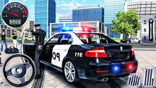 Police Car Chase Cop Simulator Police Car Game  Android Gameplay HD part two [upl. by Saval]