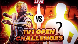 Open Challenge 1v1 For Everyone 🚀 \ Come and Do with me 1v1 \ Freefire Seniorff FFF [upl. by Colvin]