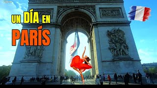 PARÍS 5 RUTA de un día ARCO del TRIUNFO Palacios galerías y mas ATRACCIONES [upl. by Langdon]