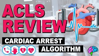 Cardiac Arrest  ACLS Review [upl. by Oned962]