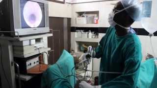 candidate doing cystoscopy [upl. by Aemat]