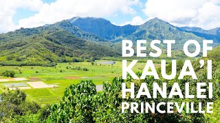 KAUAIS NORTH SHORE 12 Things to Do from Princeville Hanalei amp Haena [upl. by Ellehsem]