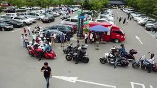 20180708 Indian Riders Union Rally Jirisan Mohican riders [upl. by Akinhoj]