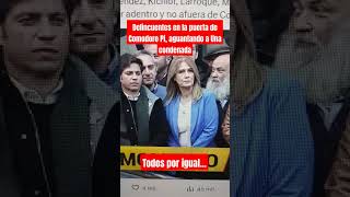 Mayra Mendoza Di Tullio Menéndez Kicillof Larroque Macario Pérsico Grabois con La condenada [upl. by Miles582]