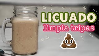 Licuado para Limpiar el Colón 💩 Remedio Natural para el Estreñimiento [upl. by Landa]