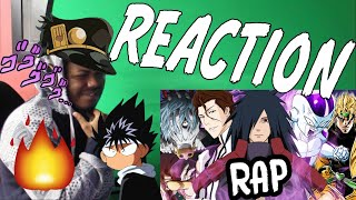 SHONEN JUMP VILLAINS RAP CYPHER REACTION  RUSTAGE ft VI Seconds NLJ Fabvl amp More [upl. by Enidualc]