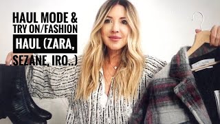 ZARA Sezane Isabel Marant TRYON HAUL  AUTUMNWINTER MUST HAVES [upl. by Craw]