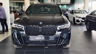 All New BMW X4 Black Shadow Edition XDrive30i 2022 Real Life Review [upl. by Suitangi]