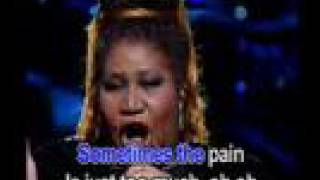 It hurts like hell  Aretha Franklin Karaoke [upl. by Eliason]