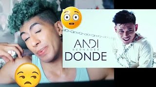 Andi Bernadee  Donde REACTION [upl. by Sredna]