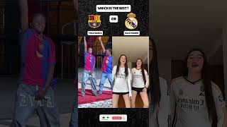 VISCA BARÇA Vs HALA MADRID  Prt 5 shorts dance music halamadrid viscabarça laliga [upl. by Airetak]