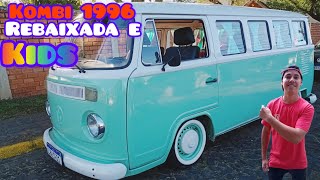 Kombi 1996 toda modificada rebaixada e kids [upl. by Liddle265]