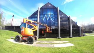 Create visual impact with Contra Vision® Perforated Window Film  WRC Plc Building Wrap [upl. by Aimal700]