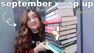 I read 21 books in September and had a few five star reads⭐  September Wrap Up [upl. by Fulbright961]