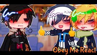 obey me react to themselves and mc°•✿ [upl. by Cirtap659]