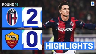 BOLOGNAROMA 20  HIGHLIGHTS  Bologna stun Roma to claim top 4 spot  Serie A 202324 [upl. by Nissensohn]