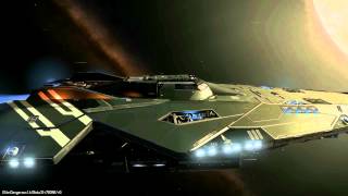 Elite Dangerous Anaconda  360° pour la fiche Galnetfr [upl. by Alica]