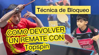 Bloquear para ganar en TENIS DE MESA [upl. by Dillon]