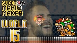 Super Mario Maker 3DS  Super Mario Challenge  World 15 [upl. by Belle921]