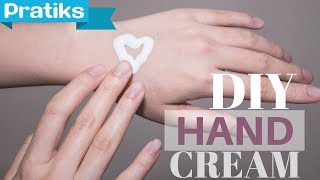 Homemade products  How to make hand cream [upl. by Cris665]