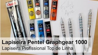 Lapiseira Pentel Graphgear 1000 [upl. by Sparrow]