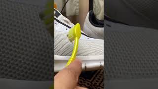 The best way to clean shoes shoescleaning [upl. by Thgiwd]