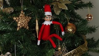 Elf on The Shelf  Hides in the Christmas tree [upl. by Gambrell198]