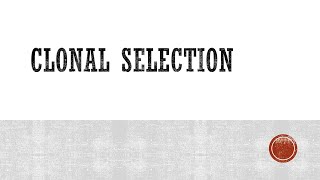 Clonal Selection [upl. by Libna]