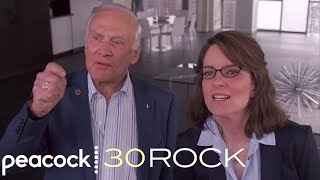 Yelling At The Moon With Buzz Aldrin  30 Rock [upl. by Jardena]