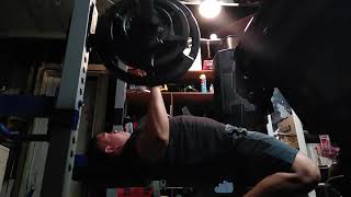 Smolov jr bench workout 4 Road to 315 Bench [upl. by Aneeroc265]