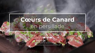 Cœurs de Canard en persillade  Recette [upl. by Garin]