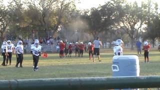 DYFL 2012 SR DIVISION MUSTANGS VS RAIDERS PART 1 [upl. by Kawai]