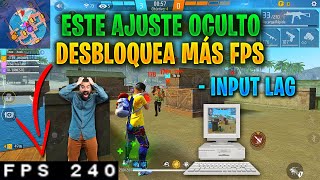 🚨 DESACTIVA ESTE AJUSTE OCULTO para AUMENTAR FPS y REDUCIR INPUT LAG 🤯 [upl. by Nollat]