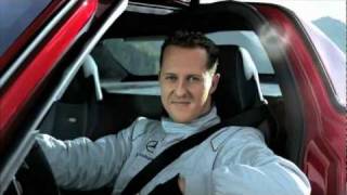 Michael Schumacher in the SLS AMG tunnel experiment longversion  Ridgeway MercedesBenz [upl. by Georgiana]