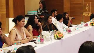 MS Plus Size Indias Prestigious Beauty Pageant I Delhi Audition Part3  Plus Size Fashion Show [upl. by Kcirednek]