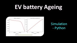 EV Battery  Calendar ageing simulation with Python  Pybamm [upl. by Sang]